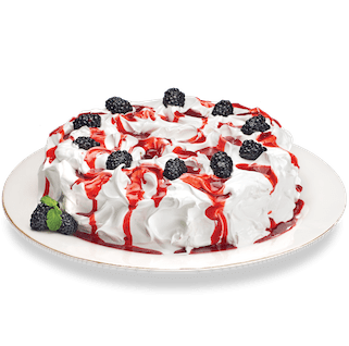 bolo frutas silvestrs